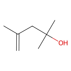 2,4-Dimethyl-4-penten-2-ol structure