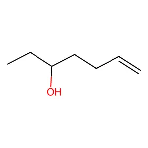 6-Hepten-3-ol structure