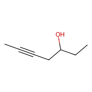 5-Heptyn-3-ol structure