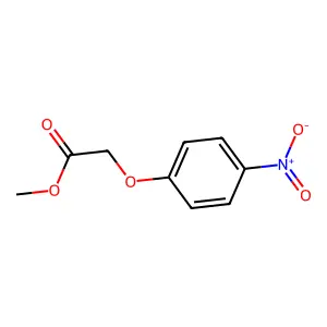 Methyl (4-nitrophenoxy)acetate structure