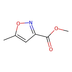 Methyl 5-methylisoxazole-3-carboxylate structure