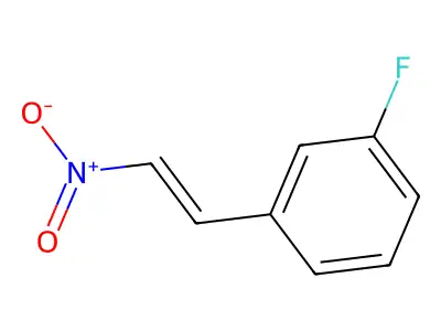 (2-Nitro-vinyl)-3-fluorobenzene structure