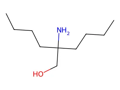 2-Amino-2-butylhexanol structure