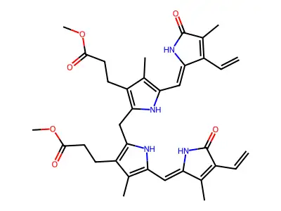 Bilirubin dimethyl ester structure