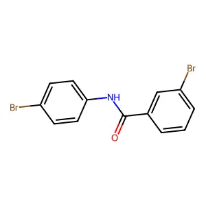3,4'-Dibromobenzanilide structure