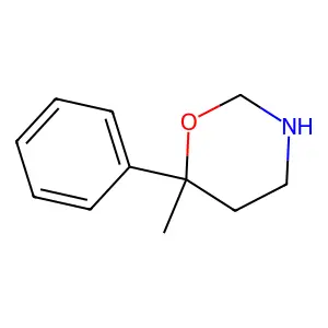 2H-1,3-Oxazine, tetrahydro-6-methyl-6-phenyl- structure