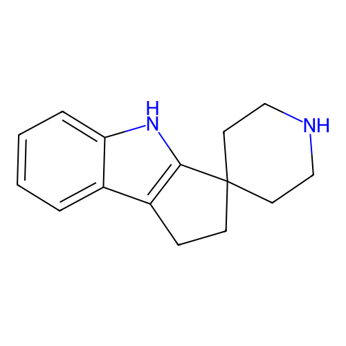 1,4-Dihydro-2H-spiro[cyclopenta[b]indole-3,4'-piperidine] structure