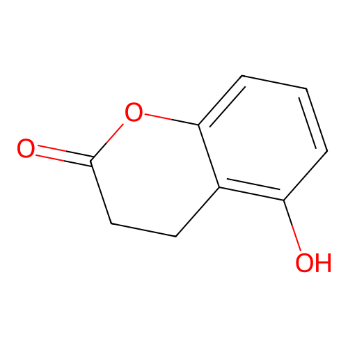 5-Hydroxychroman-2-one structure