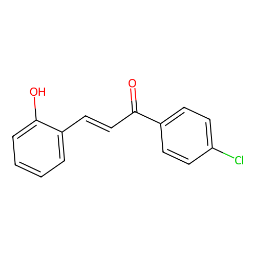 1-(4-Chlorophenyl)-3-(2-hydroxyphenyl)prop-2-en-1-one structure