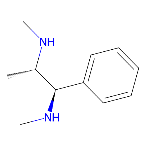 (1R,2S)-N1,N2-dimethyl-1-phenylpropane-1,2-diamine structure