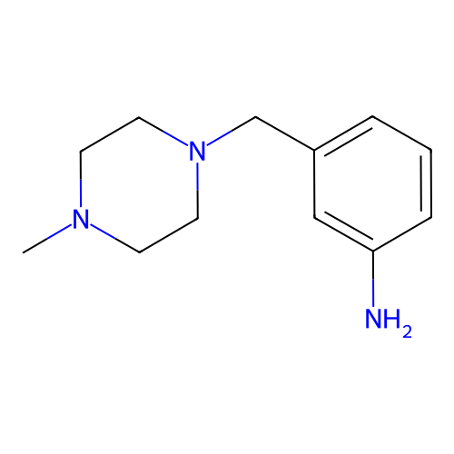 3-[(4-Methylpiperazin-1-yl)methyl]aniline structure