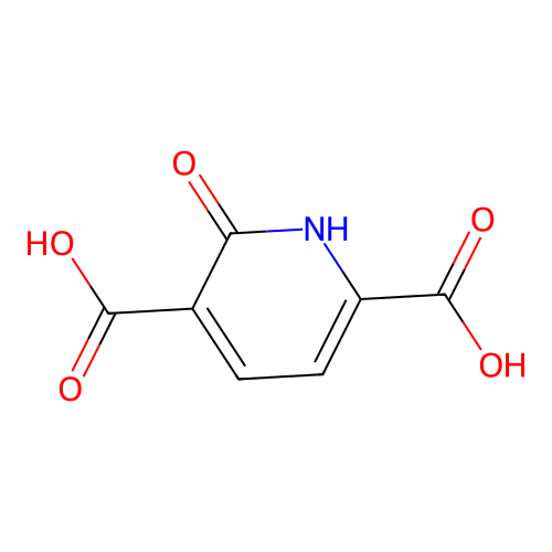 6-Hydroxypyridine-2,5-dicarboxylic acid structure