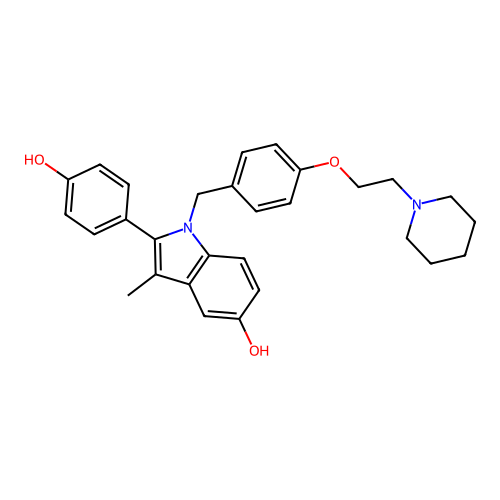 Pipendoxifene structure