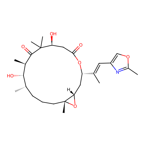 Epothilone G2 structure