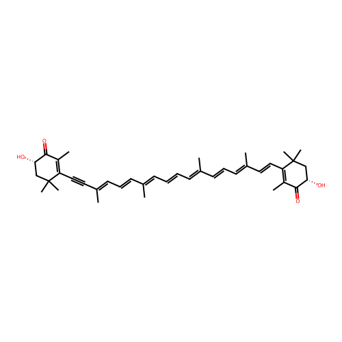 7,8-Didehydroastaxanthin structure