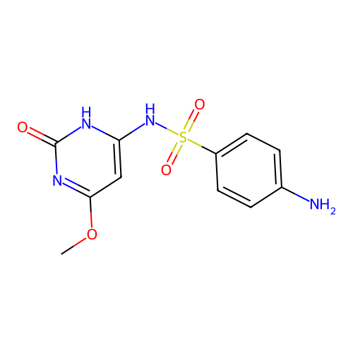 2-Hydroxysulfamonomethoxine structure