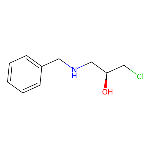 (S)-1-(benzylamino)-3-chloropropan-2-ol structure
