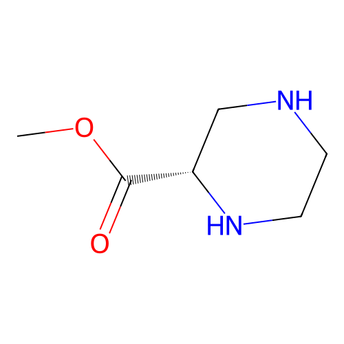 Methyl (2S)-piperazine-2-carboxylate structure
