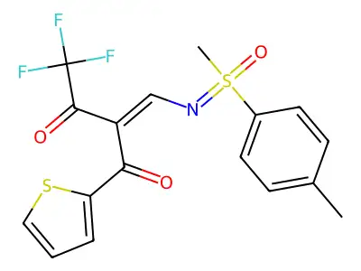 4,4,4-trifluoro-2-[[[methyl-(4-methylphenyl)-oxo- structure