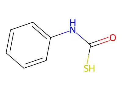 phenylcarbamothioic S-acid structure