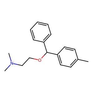 4-Methyldiphenhydramine structure
