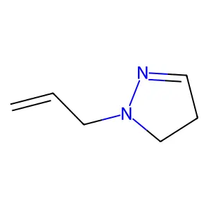 2-Pyrazoline, 1-allyl- structure