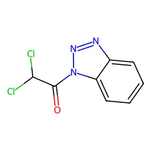 1H-Benzotriazole, 1-(dichloroacetyl)-(9CI) structure