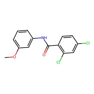 2,4-dichloro-N-(3-methoxyphenyl)benzamide structure