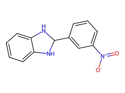 2-(3-Nitrophenyl)-2,3-dihydro-1H-benzo[d]imidazole structure