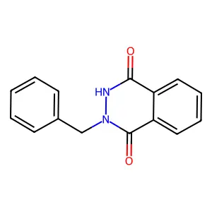 2-Benzyl-2,3-dihydrophthalazine-1,4-dione structure