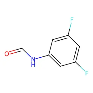 N-(3,5-difluorophenyl)formamide structure
