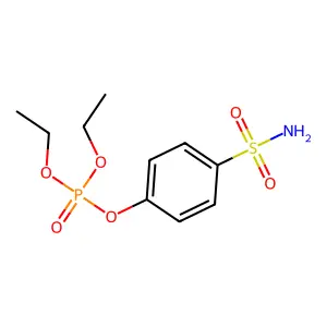 4-磺酰氨基苯基磷酸二乙酯 structure