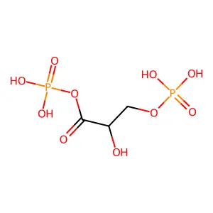 1,3-二磷酸甘油酸 structure
