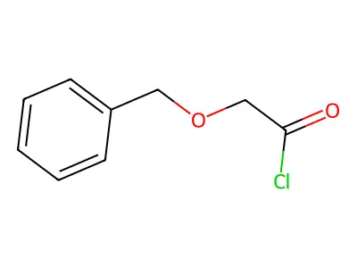 Benzyloxyacetyl chloride structure