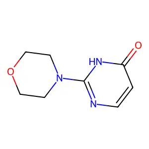 2-Morpholin-4-yl-pyrimidin-4-ol structure