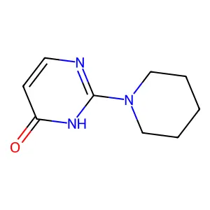 2-(1-Piperidinyl)-4(3H)-pyrimidinone structure