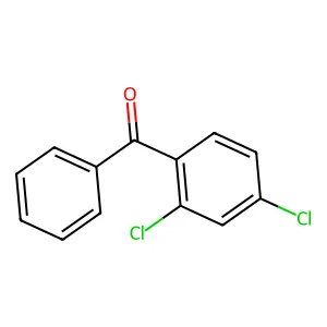 2,4-Dichlorobenzophenone structure