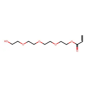 Tetraethylene glycol acrylate structure