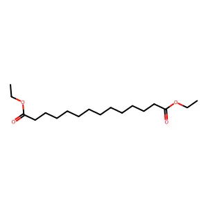 Diethyl tetradecanedioate structure