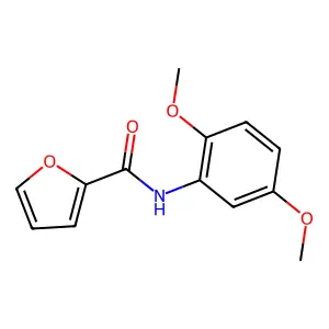 N-(2,5-Dimethoxyphenyl)-2-furancarboxamide structure
