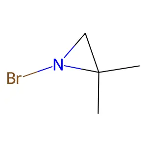 N-Bromo-2,2-dimethylaziridine structure