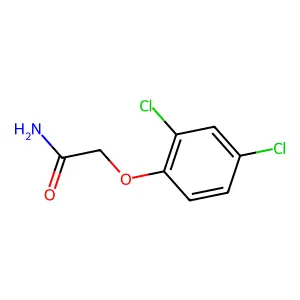 2-(2,4-Dichlorophenoxy)acetamide structure