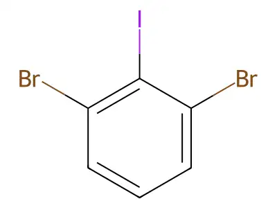 1,3-Dibromo-2-iodo-benzene structure