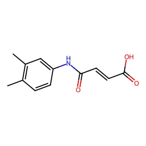 4-(3,4-Dimethylanilino)-4-oxobut-2-enoic acid structure