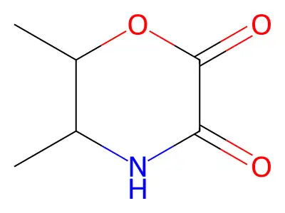 5,6-Dimethylmorpholine-2,3-dione structure