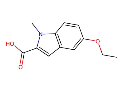 5-Ethoxy-1-methyl-1H-indole-2-carboxylic acid structure