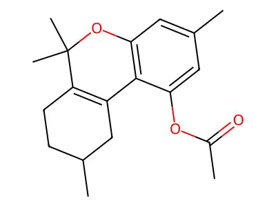 四甲苯喃酯 structure