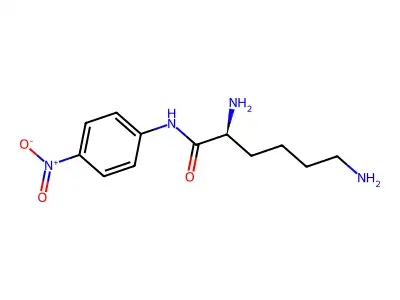 Lysine 4-nitroanilide structure