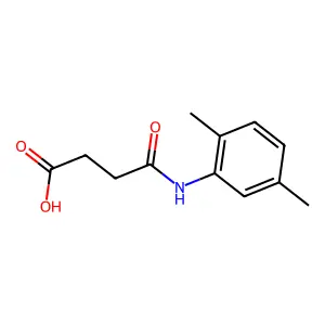 4-[(2,5-Dimethylphenyl)amino]-4-oxobutanoic acid structure