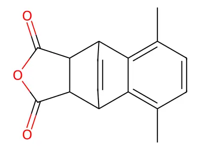 5,8-Dimethyl-3a,4,9,9a-tetrahydro-4,9-ethenonaphtho[2,3-c]furan-1,3-dione structure